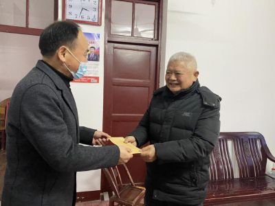 新春慰问送祝福 组织关怀暖人心