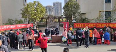 “社区治理、孝小青助力”—志愿服务走进联城社区 