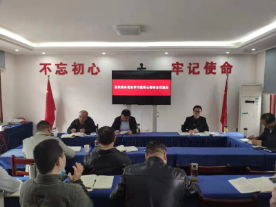 孝南区扶贫办党史学习教育走深走实  
