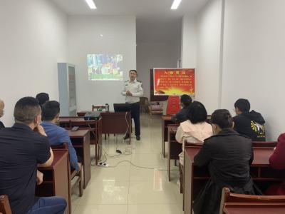 渡口社区开展消防安全知识讲座