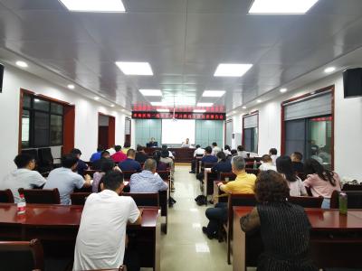 孝南区举办全区统一战线党史学习教育专题宣讲报告会