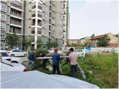 汪窑社区：灯亮了，群众乐了