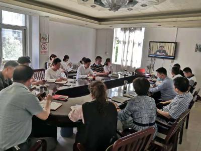 孝南区医疗保障局开展学党史教育学习
