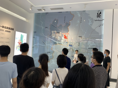 参观重点项目建设 感受孝南区发展蓬勃之力