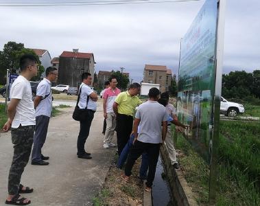 湖北省农业事业发展中心调研组到孝南区调研水稻生产机械化情况