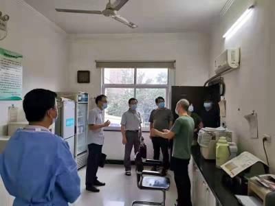 孝感市卫健委调研孝南区血防工作