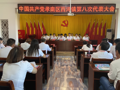 中国共产党西河镇第八次代表大会胜利召开