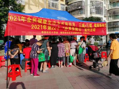 急救知识走进万福社区