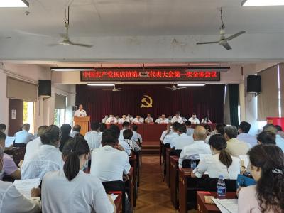 启新程、勇作为、创佳绩——中国共产党杨店镇第八次代表大会胜利召开