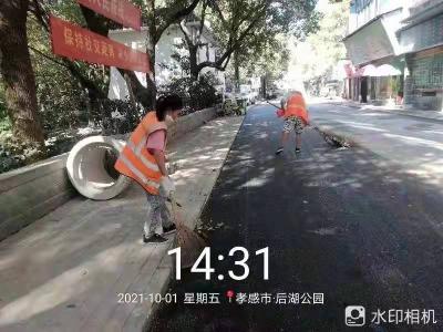 区城管执法局加强节日期间城市管理力度