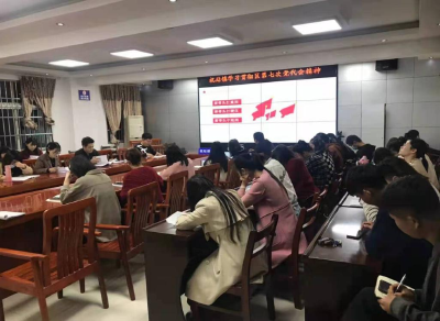 夯实责任担当 展现青春作为 ——祝站镇青年干部学习领会区第七次党代会精神 