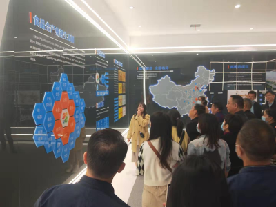 参观重点建设项目 感受孝南发展巨变
