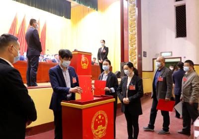 区七届人大一次会议举行第二次全体会议