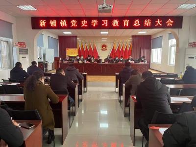 新铺镇召开党史学习教育总结大会