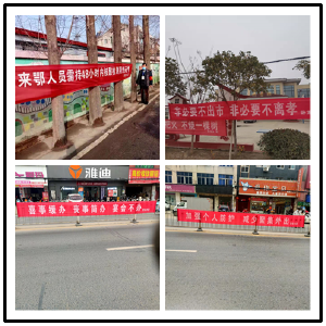 卧龙乡扎实做好节前疫情防控宣传