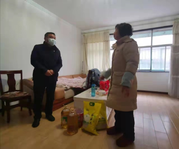 小年慰问送真情 殷殷关切暖民心