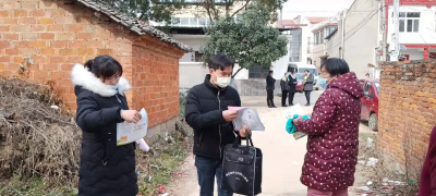 杨店镇走村入户开展防范一氧化碳中毒宣传