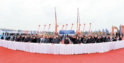 【这里是湖北】“开门红”！湖北荆州246个项目集中开工，总投资1189亿元
