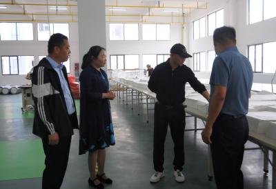 “上门问需”助力民营企业健康发展