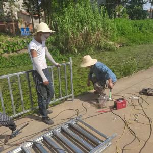 河道护栏筑牢儿童安全防护网