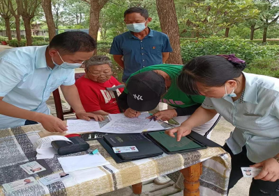 孝南新铺：炎炎夏日 送来23℃人社服务