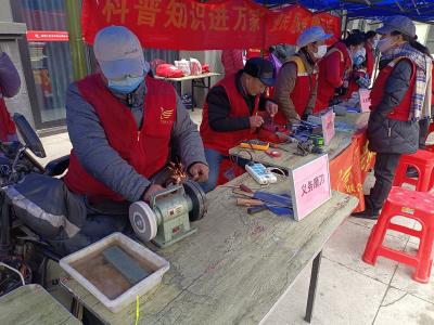 孝南书院街道：便民服务进社区，志愿服务惠居民