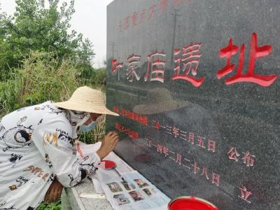 孝南：文化遗产在身边  保护标志换新颜