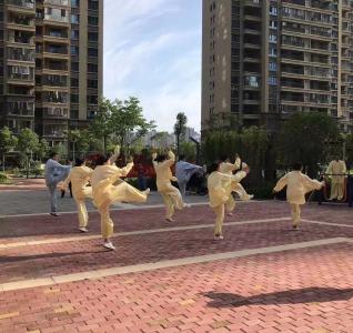 春云社区“传承非遗文化，弘扬太极精神” 太极拳活动