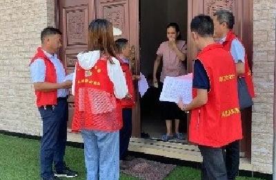 孝南黎明社区筑牢“防溺水”安全屏障