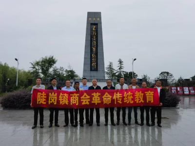 陡岗镇商会党支部开展“弘扬革命精神 传承红色基因”主题党日活动