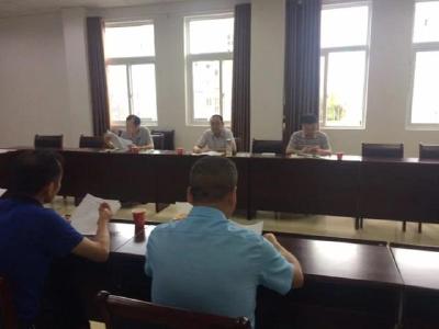 区长盛文军到区经发集团调研指导工作