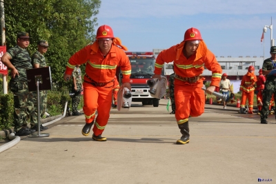 “比武淬利器,火场夏点兵”——  咸安区举办2018年度全区多种形式消防队伍比武竞赛
