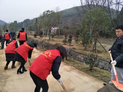 汀泗桥镇：“红马甲”助力农村人居环境整治
