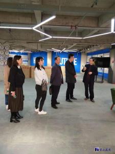 市委统战部领导视察香城文创空间