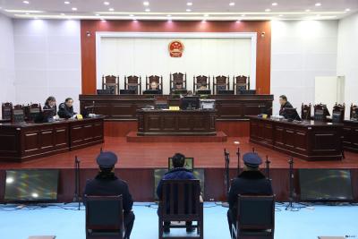 被告人饶伟平纵容黑社会性质组织罪一案今日在区法院公开审理