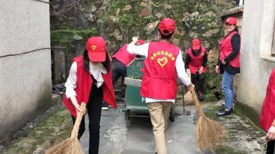 温泉社区开展农村人居环境“百日攻坚战”