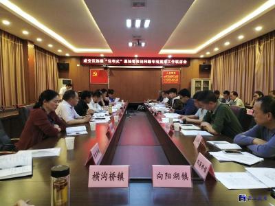 咸安整治违建“住宅式”墓地等突出问题
