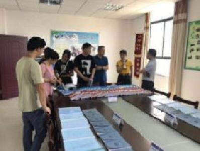 嘉鱼县禁毒办来永安中心戒毒社区参观学习