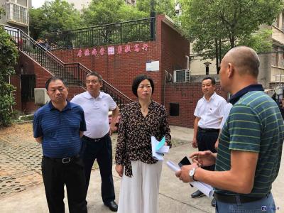 谭海华调研阳光社区创文：分门别类找出突出问题 逐一解决 