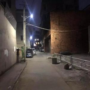 温办：安装暖心路灯，照亮居民回家路