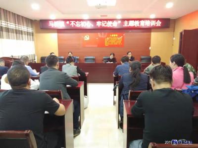 马桥镇举办“不忘初心、牢记使命” 主题教育培训会