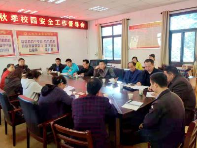 向阳湖镇对校园安全工作再部署