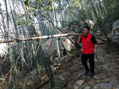 汀泗桥镇：主题教育解难题 党员“红马甲”先锋行
