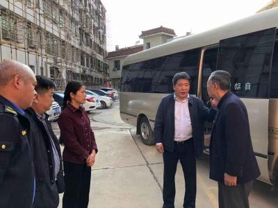 李文波调研督办老旧小区改造情况