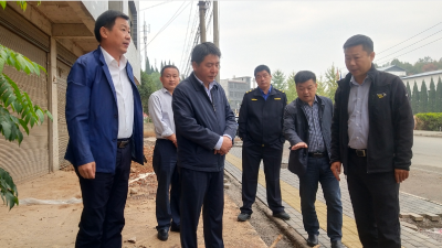 李文波调研旅游公路重点路段改造及绿化提升工作