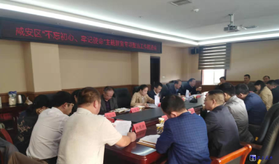 咸安区纪委监委召开“不忘初心，牢记使命” 主题教育专项整治工作推进会