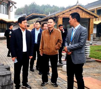 市考核验收组对咸安区农村人居环境整治“百日提升”行动进行考核验收