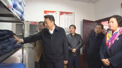 施政来咸安调研防灾减灾救灾工作