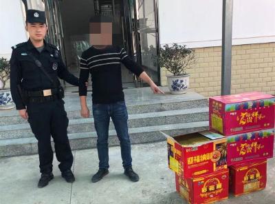 咸安警方及时查处一起非法携带危险物质案