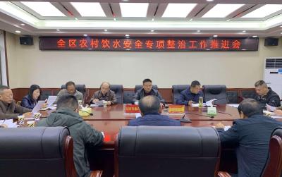 咸安区召开农村饮水安全专项整治工作推进会
